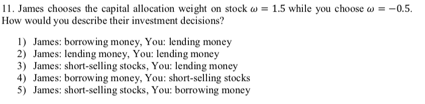 can represent the average profitability of investment in the asset 2) The