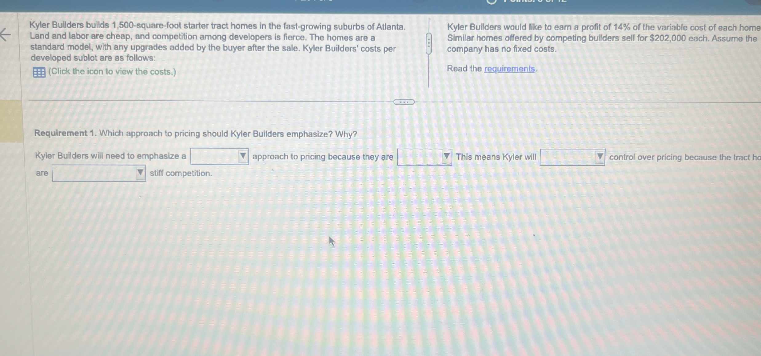  Kyler Builders builds 1,500-square-foot starter tract homes in the fast-growing suburbs