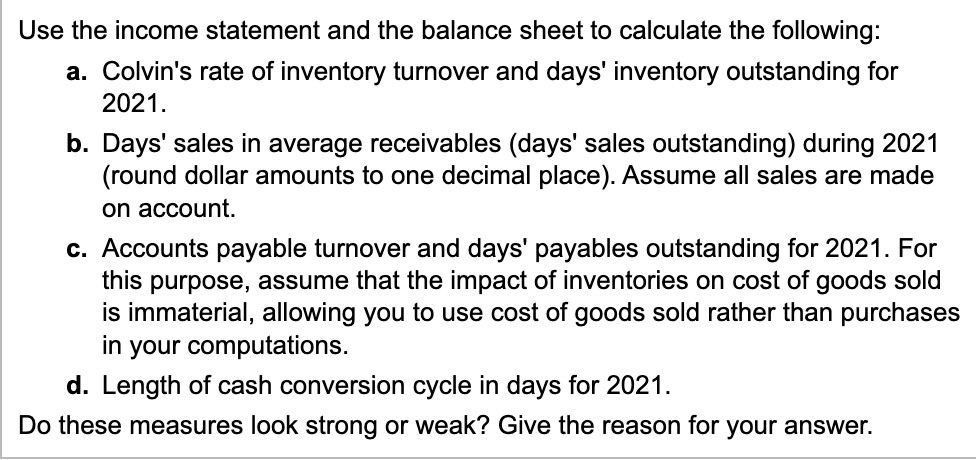 Need help for all parts Data table Use the income statement