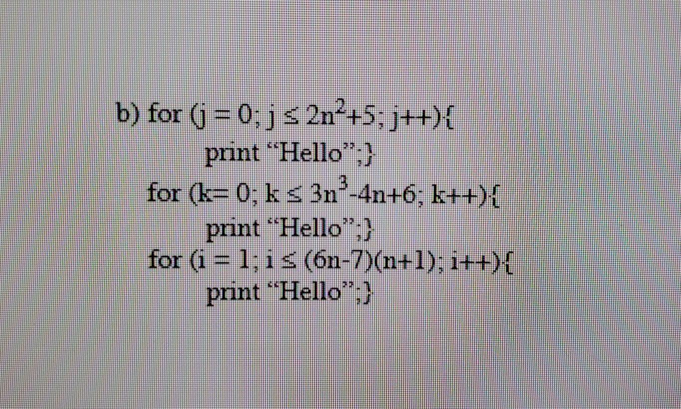 printed? Express that number using summation, then give a closed for fomula