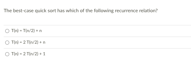 a minimum of 2^h leaves it always has 21h leaves at most