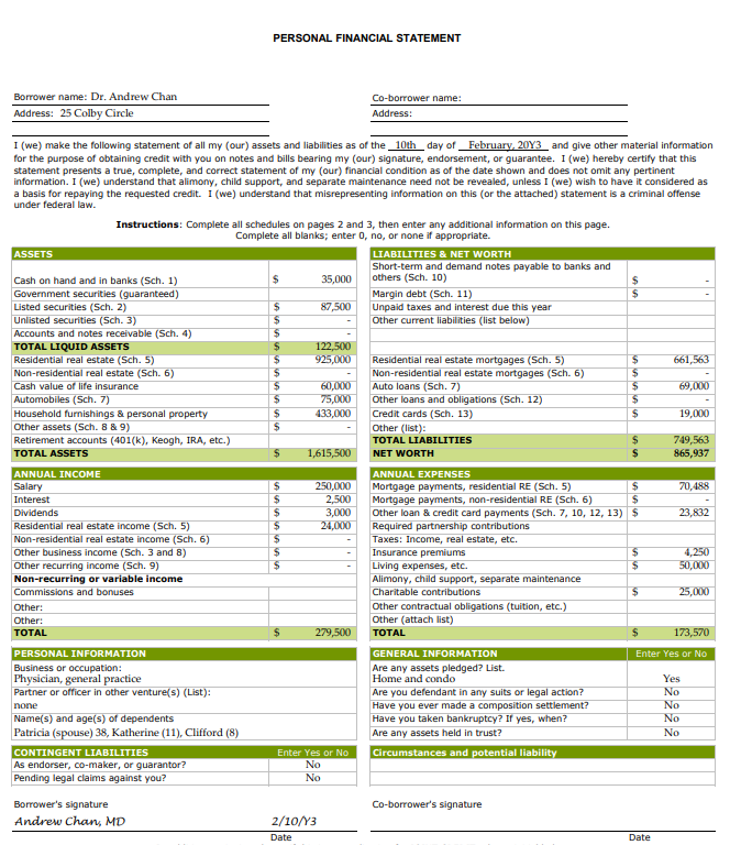 the Case Link above and use the information provided in the Andrew