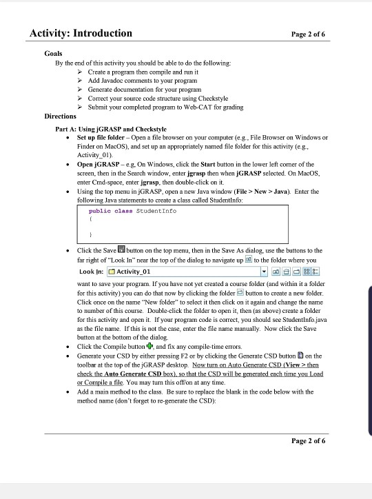 (class library) Documentation Comments Class Method Identifiers Reserved words White space Machine