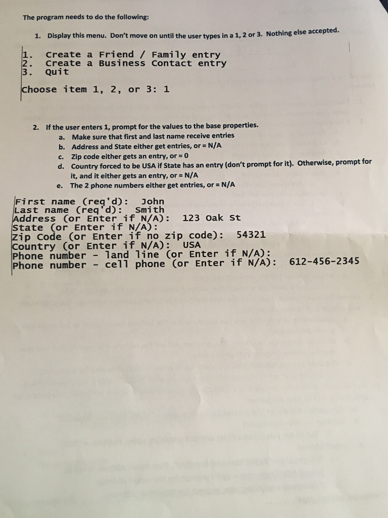 CODE THE FOLLOWING USING C# ONLY. THANK YOU Executable code will fall
