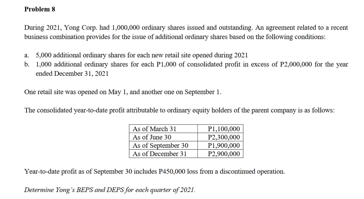 EARNINGS PER SHARE - What is the Basic Earnings per Share and
