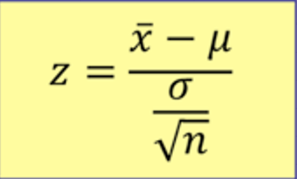 6. One Sided Hypothesis Null:Mean yield in a pod is 40 beans.