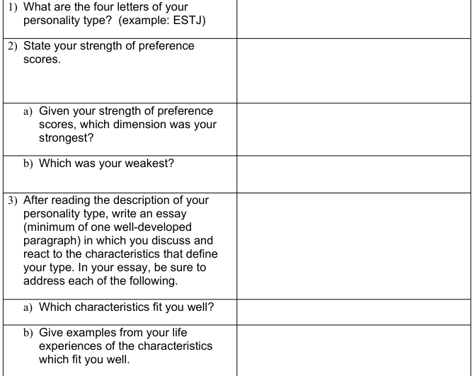 personality tests involve questions that can be scored without bias, such as