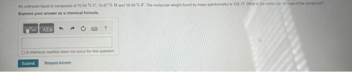  Express your answer as a chemical formula