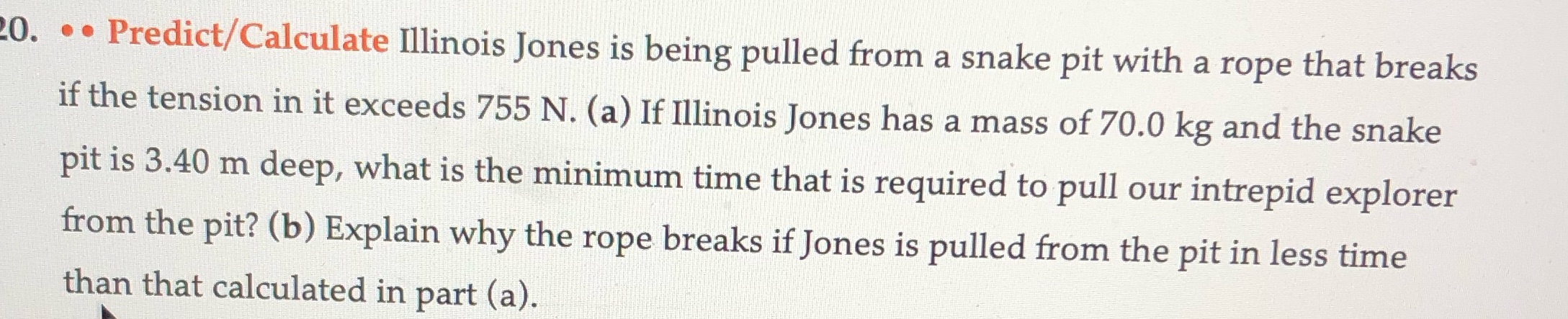  10. e 0 Predict/ Calculate Illinois Jones is being pulled from
