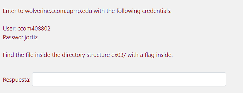 Using a SSH, this is based in Linux Explain the process and
