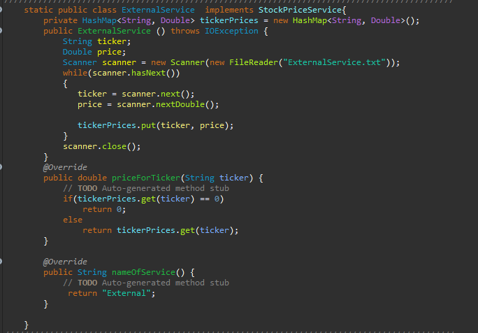 a constructor that all do the same thing, get a file and