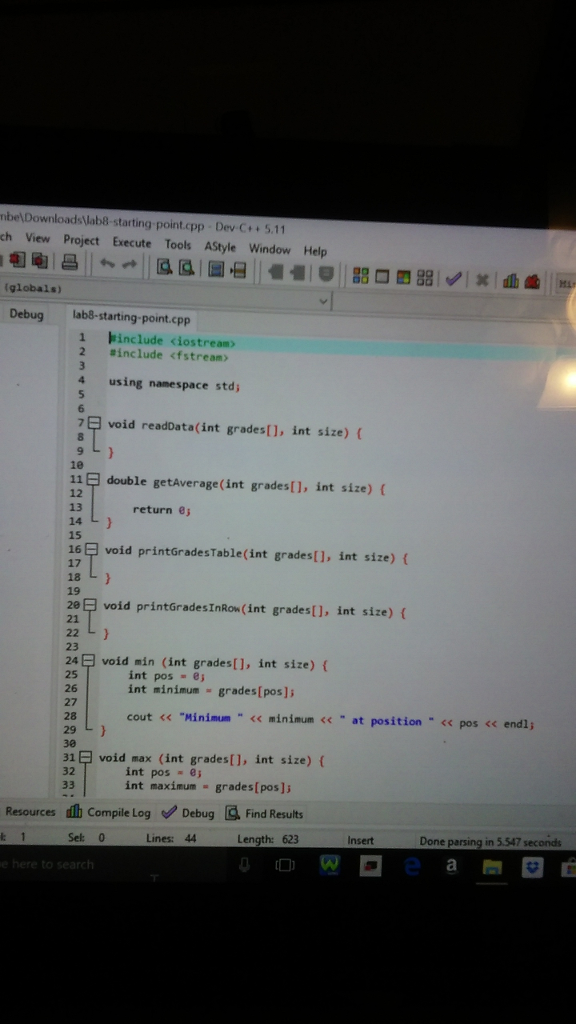 IMPORTANT). Make sure the code run correctly, show me the output. Objectives: