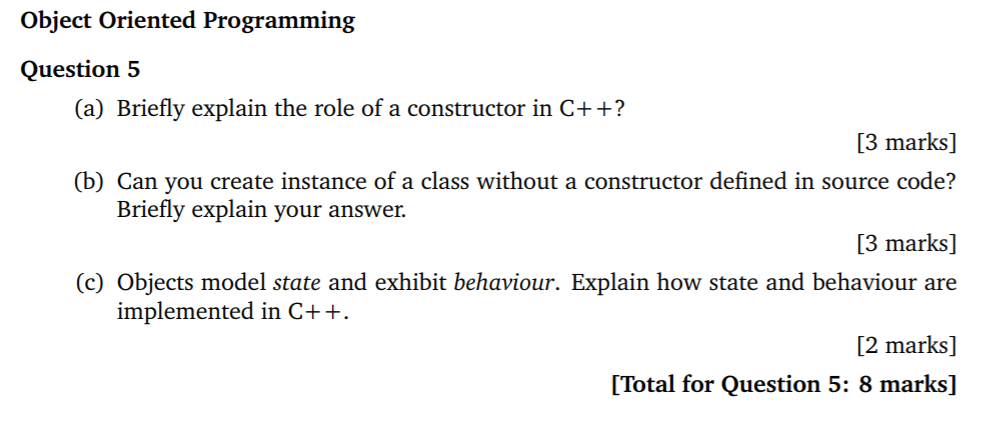 use hierarchical memory structures. Briefly explain what this 4 marks] (b) The