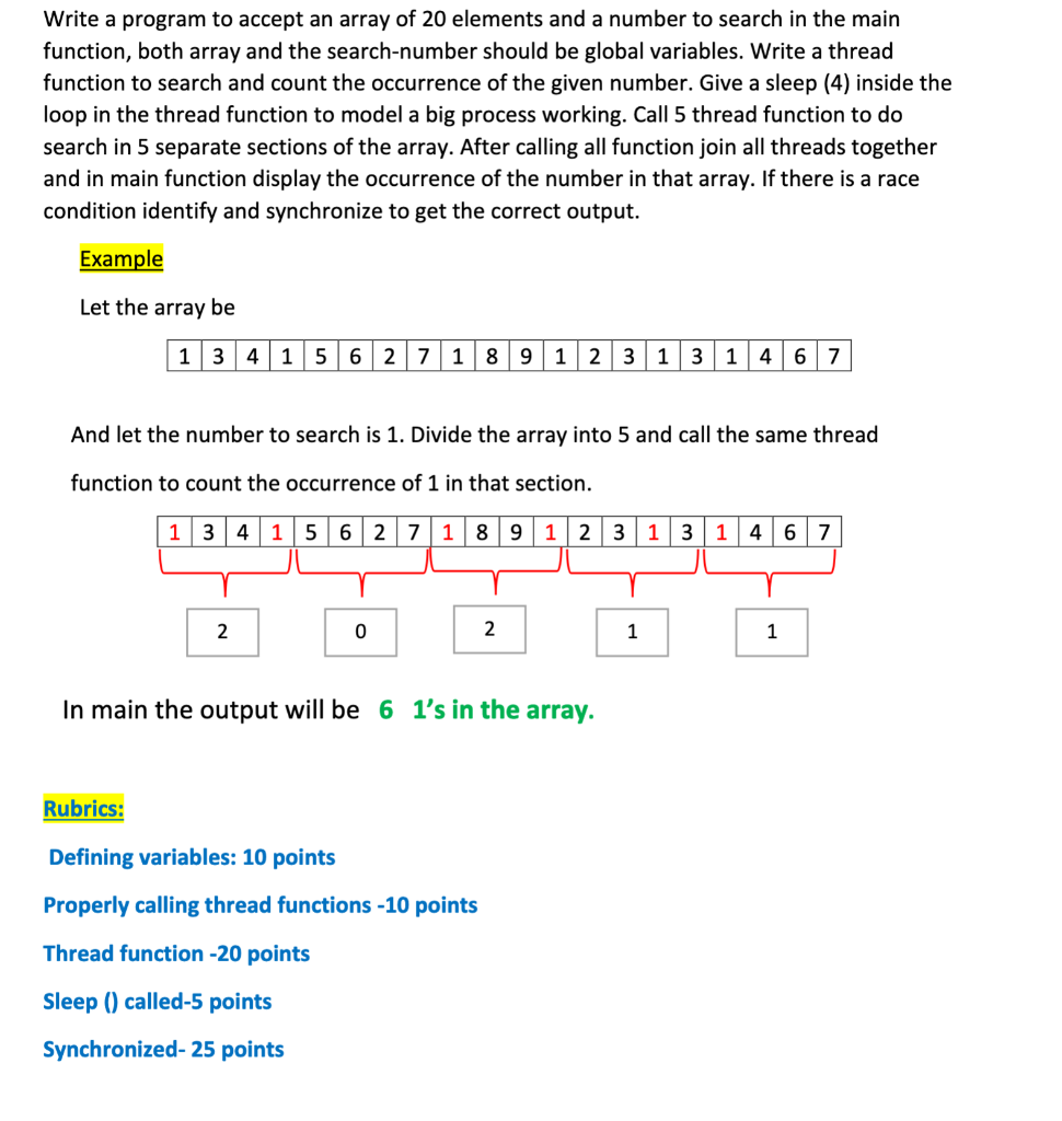  Can you please write the code in C. Write a program