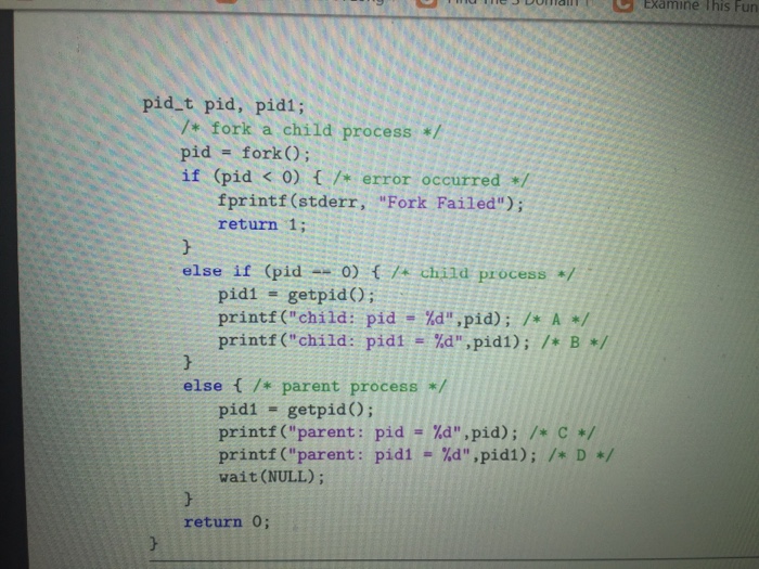 SIZE 5 int nums [SIZE] -(0,1,2,3,4); int main) int i; pidt pid;