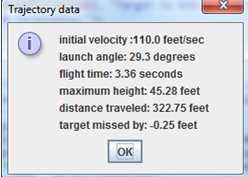 a plane - ignore the effect of the drag from air friction