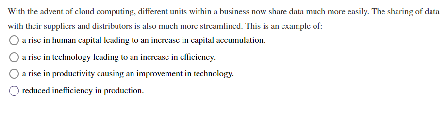 With the advent of cloud computing, different units within a business