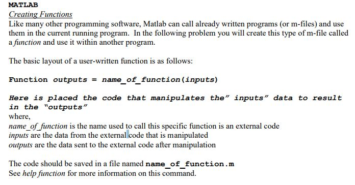 Can you please write matlab code for this question and explain how