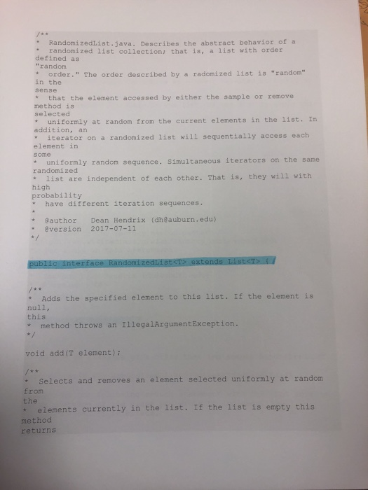 the two collection implementation patterns that we've discussed: use data structures based