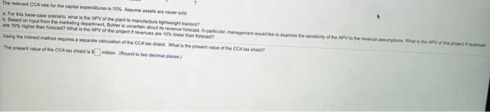 is currently valuating araluldahlwillerators and to colofof 12% to evaluate this project