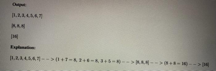 takes an array of integers A as input, prints a flag-shape pattern