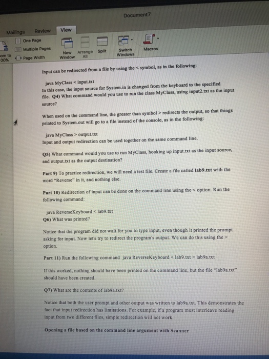 1113 LAB N9: In t and output Methods Lab Goals The goal