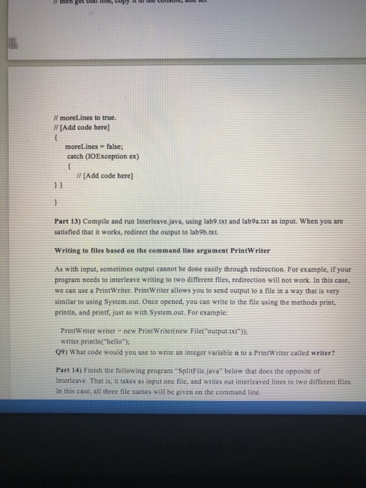 methods. The main input methods covered by the lab are: 1) Using