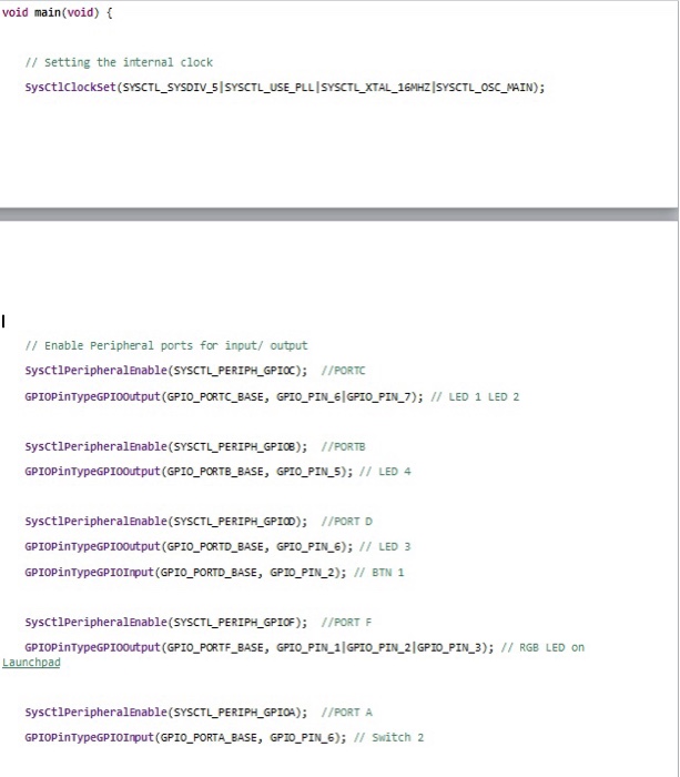 Make a flow chart for the following source code: (Please be