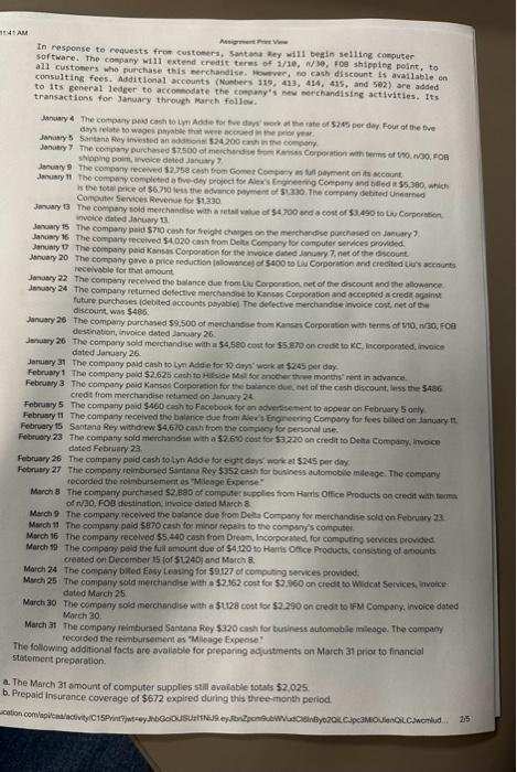customers has grown. To accommodate the growth, the accounting system is modified