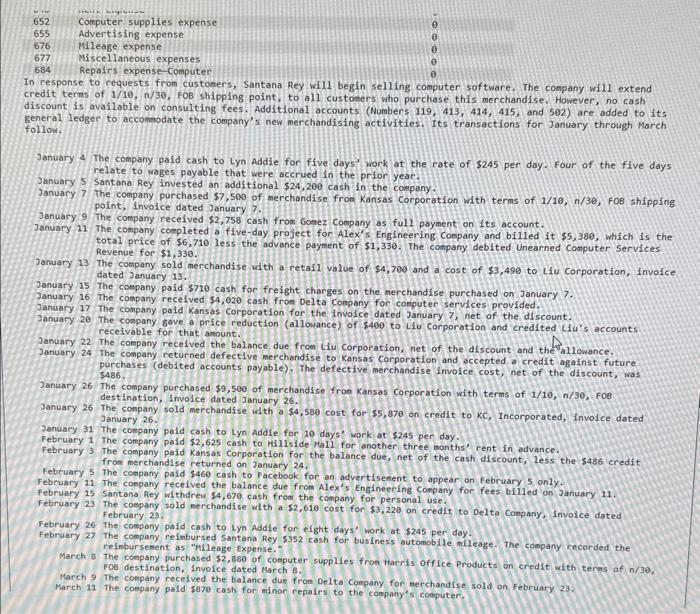 accounts includes the account number used for each account and any balance