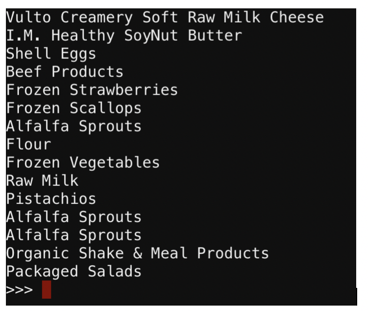 Exploring the module: (Turn in a Python file for this section) Remember