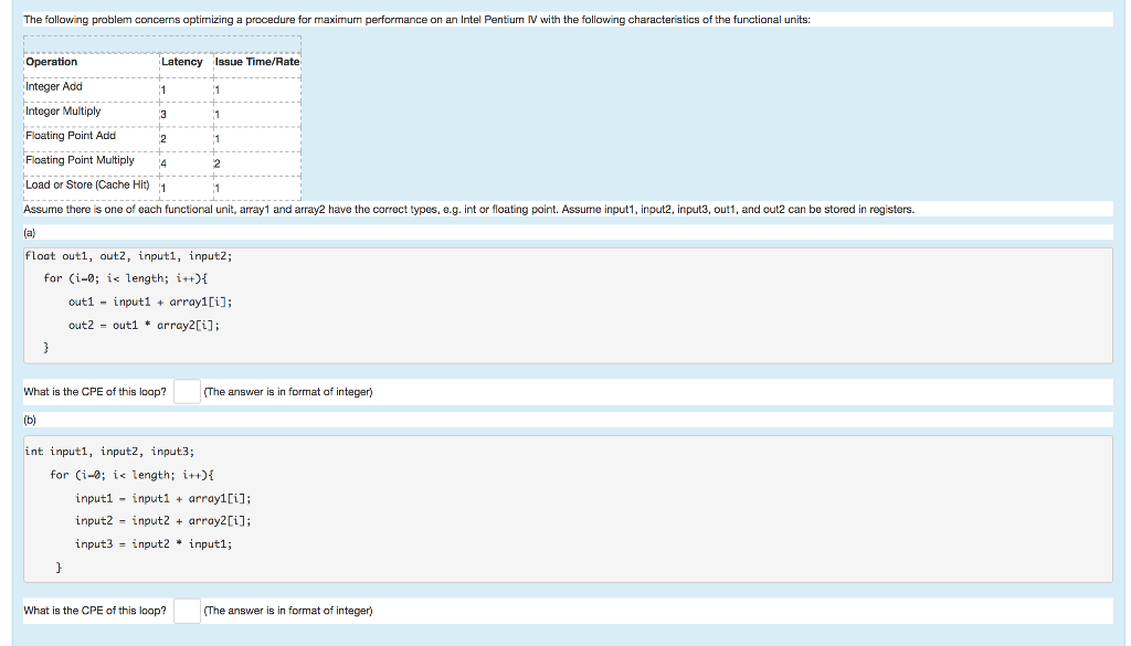  The following problem concerns optimizing a procedure for maximum performance on