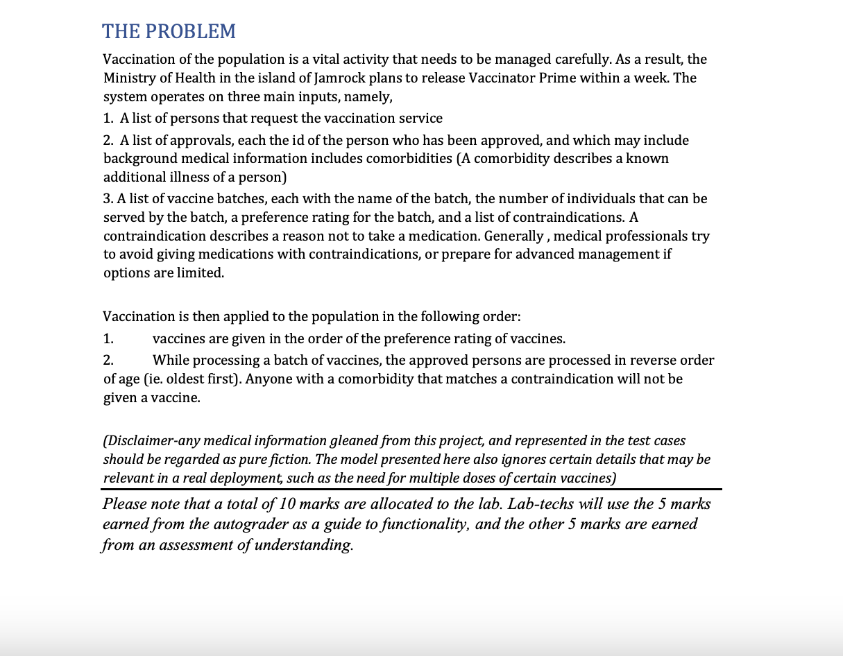 can you do this in Java please THANKS IN ADVANCE. THE PROBLEM
