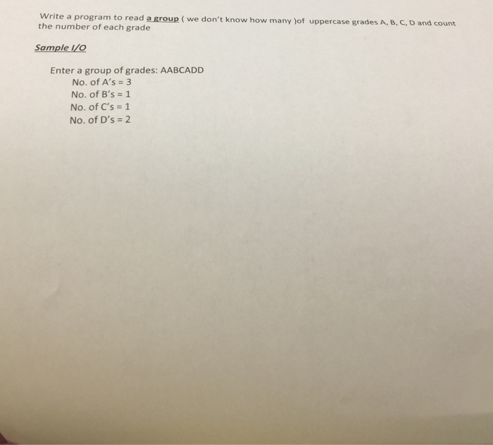  In assembly Write a program to read a group ( we