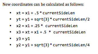 the output StdDraw: https://docs.google.com/document/d/1gecHzFiTE6pSyWcpUh9-7EbTWVXgJDg4w8P09PA6wsQ/edit?usp=sharing Thank you. 3 QUESTION 1: SiERpINsKI TRIANGLES 3.1