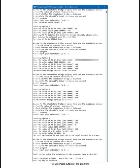 be balanced if the potential difference between B&D (Vao) is equal to