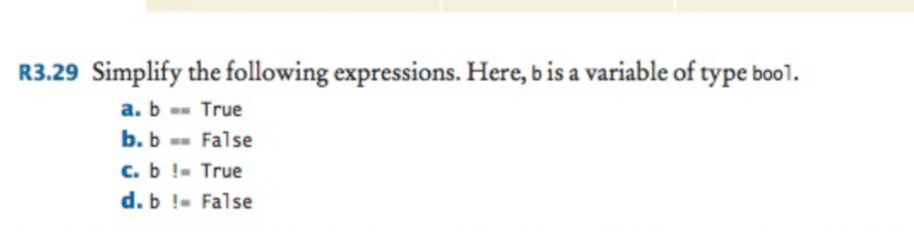  do it in python! Simplify the following expressions. Here, b is