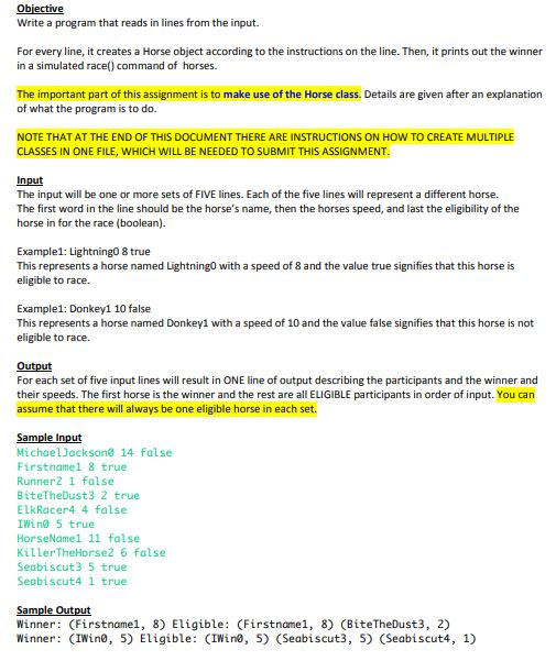 18. ^MUST CONTAIN while() statement to ALLOW multiple input^ ****PLEASE INCLUDE COMMENTS