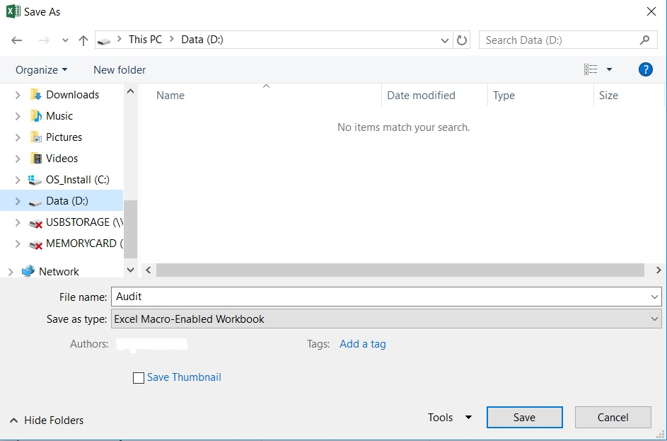 specifically prompt the user to "SaveAs", "Close" the (.xlsm) file, and open