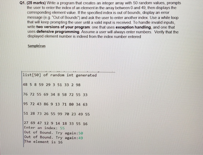  Java Programming, please read instructions very very carefully Write a program