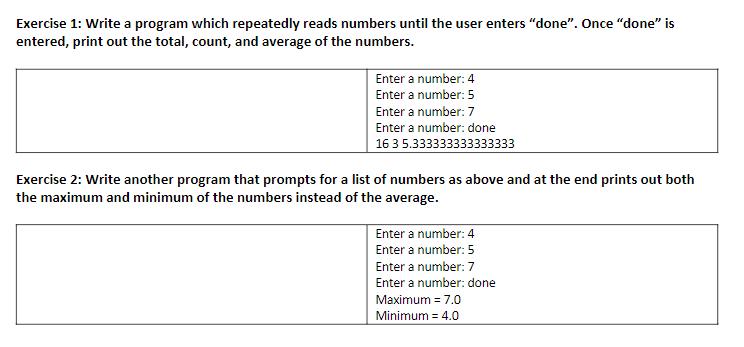 ANSWER ALL IN PYTHON, SEND CODE AND SCREENSHOT OF OUTPUT 