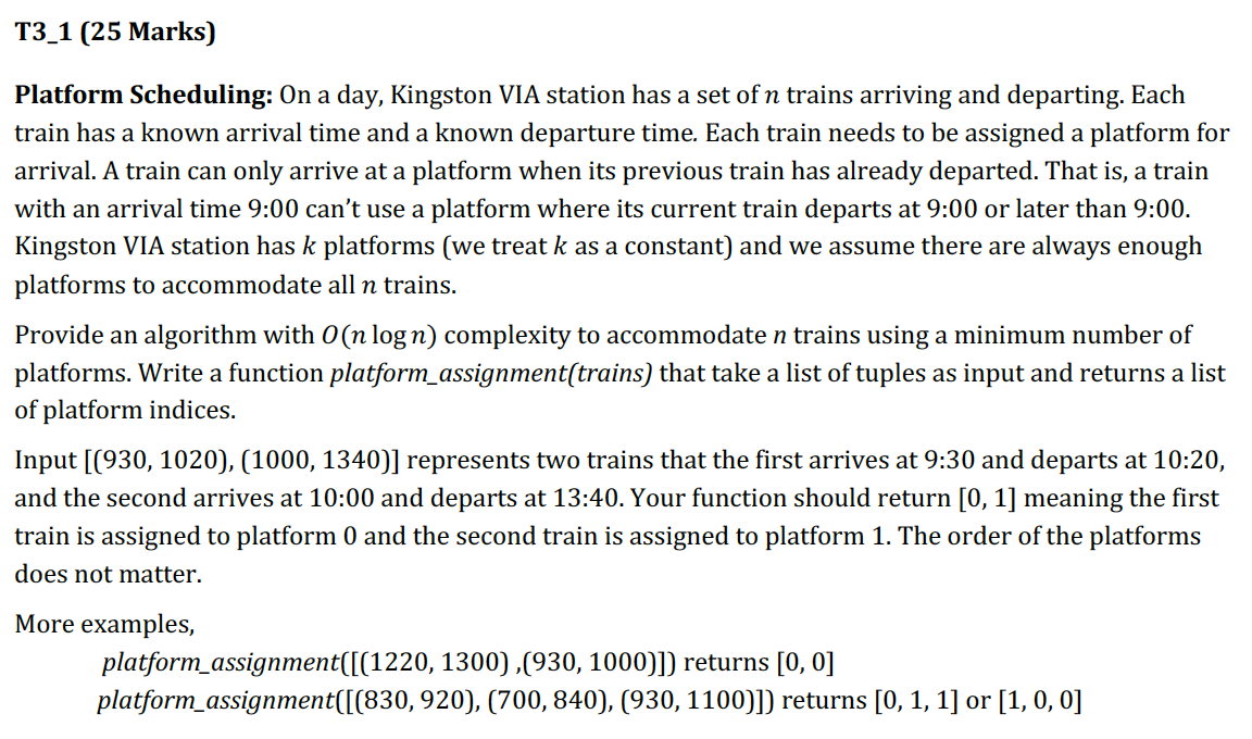 greedy (8 points) Program is correct but does not use greedy 4