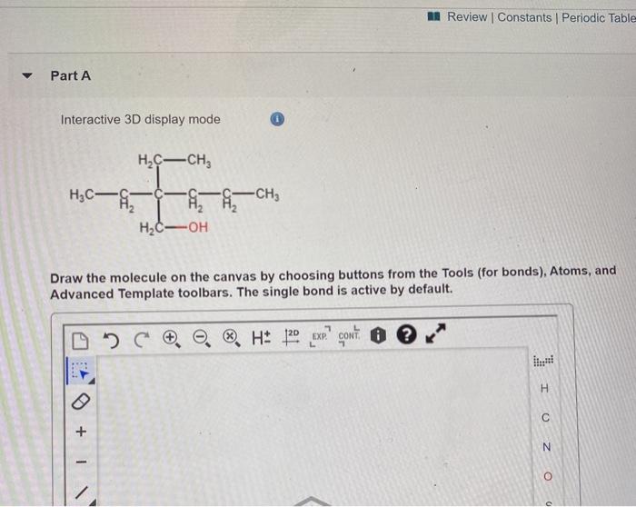  A Review Constants Periodic Table Part A Interactive 3D display mode