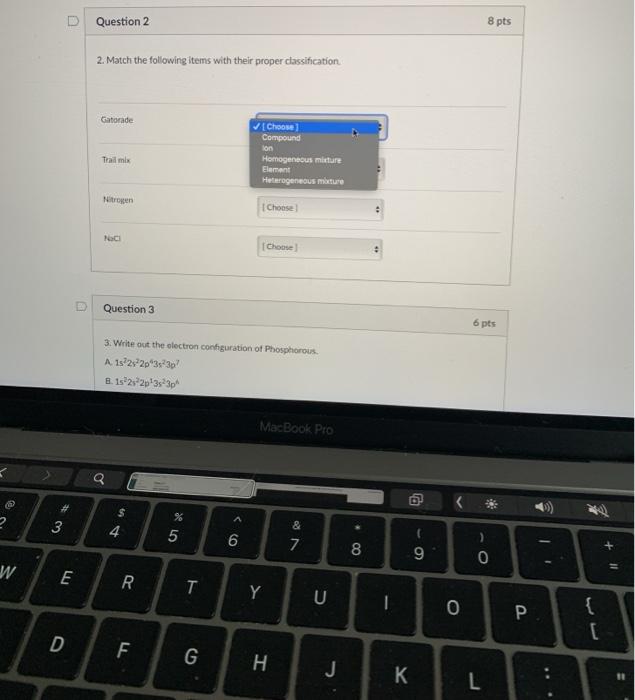 i need help with question 2 please Question 2 8 pts 2.