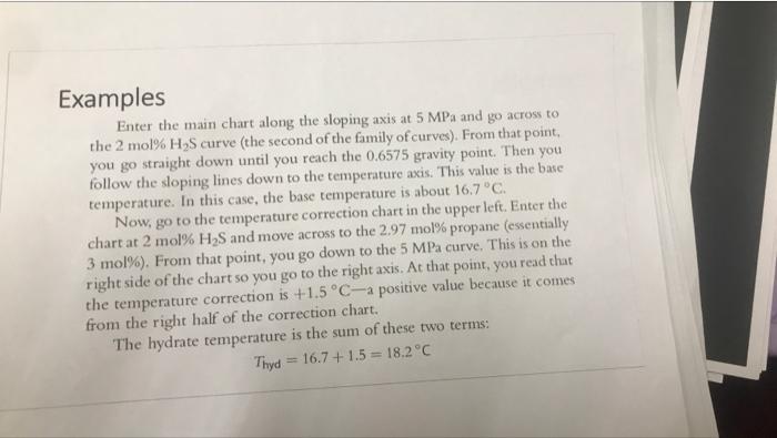  Examples Enter the main chart along the sloping axis at 5