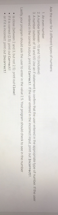 Please write a c program Ask the user for 3 different