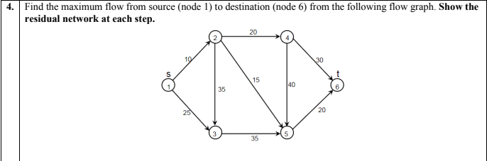  please answer as soon as possible. show all the steps 4.