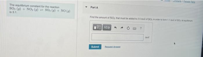 can someone help. my previous answer was wrong The equilibrium constant for
