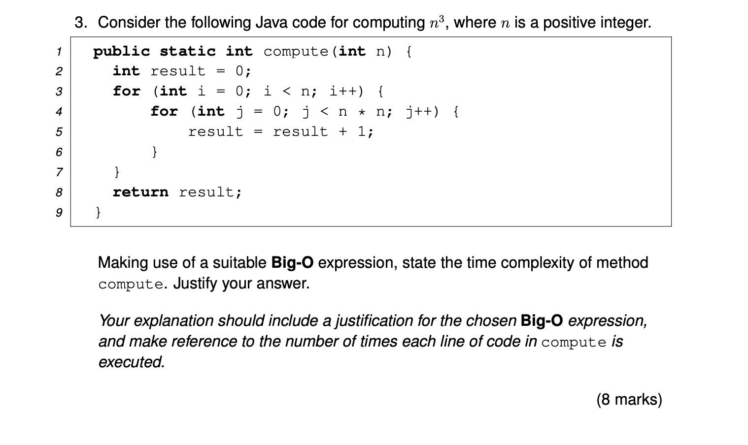 Do it quickly 1 2 3 = 4 - 3. Consider the