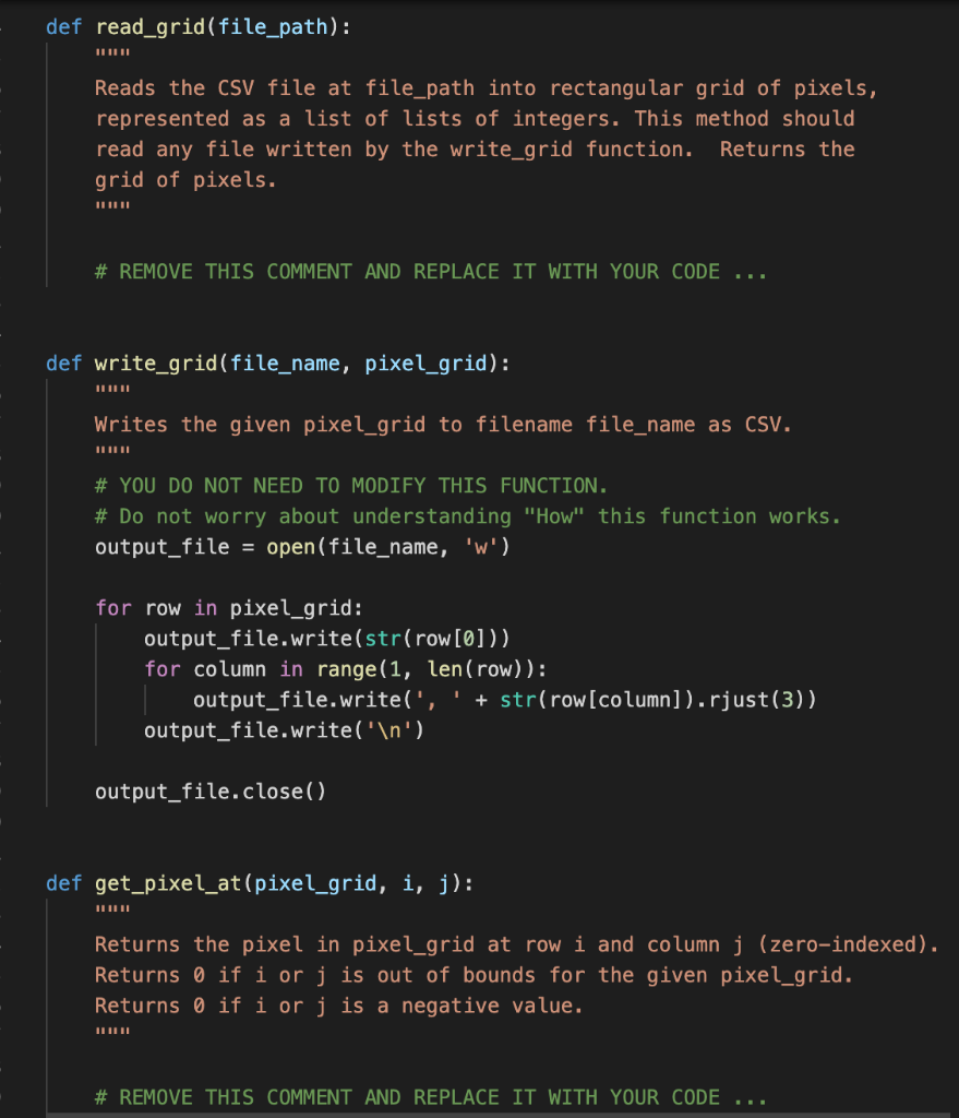 line arguments - tell the user if they have not given the
